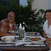 Nachtessen im Gartenrestaurant im Herzen von Scuol
