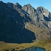 Gipfelaussicht von der Ängi (2061m) auf Schwarzhorn (2639m), Rotsandnollen (2700m), Hanghorn (2679m) und Huetstock / Wild Geissberg (2676m).