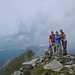 Beppe,Ivan,Suni e Gabri allo Scaiee (2457m)