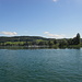 ...auf der anderen Seite das Schweizer Ufer vom Schiff aus gesehen