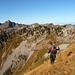 direkter Aufstieg über die Südwestflanke von Ober Chüeboden Richtung Schafberg 2239m