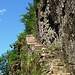 Zum Ausstieg des Felsenweges