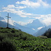 Bei Alp Spätenen, erste Wolken am Wetterhorn