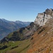 Die "neuen" Churfirsten, links die Glarner Alpen mit Mürtschenstock und Glärnisch