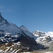 Blick auf Matterhorn in Richtung Schönbiel mit Zmuttgletscher
