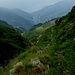 Abstieg vom Pizzo di Vogorno - Blick zum Stausee