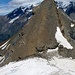 Das nächste Ziel - die "Pfeilspitze" des Mettelhorn vom Platthorn gesehn