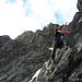 Klettern im Direkt-Abstieg vom Tarafalapakte