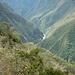 Berglandschaft bei Machu Pichu
