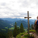 Auf dem Grasleitenkopf, Blick in's Karwendel