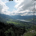 Sarnersee und Giswilerstock von der Alpscheune "Schwendiflue" (1340 m) aus gesehen