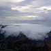 Von Brienzer Rothorn: Es hat aufgehört zu regnen, der Nebel liegt im Tal