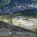Blick nach Davos Platz, verbrauchte Landschaft