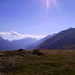 Dall'Alpe di Fieud: Val Bedretto e a destra le guglie del Pizzo Rotondo