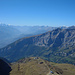 Torrent ob Leukerbad mit Mont Blanc