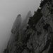 Nebel und Regen im Alpstein