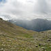 Blick von der Fuorcla Sassabla ins Val Müstair