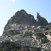 Curiose formazioni rocciose in prossimità della Bocchetta della Campala