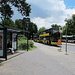Der M29 fährt doppelstöckig bis zum Ku'damm und weiter an den Hermannplatz, dem Zentrum von Kreuzberg.