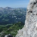 Aussicht Klettersteig Rigidalstock.