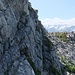 Einstieg Klettersteig Rigidalstock auf etwa 2400m.