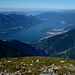 Aussicht vom Vogorno Richtung Lago Maggiore am 18. Juli 2012