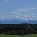 So sieht der "Bergblick" vom Eichberg bei Hofstetten bei Föhn aus. Leider viel zu weit entfernt, die Berge:-(