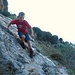 Querung der "inclined rock surface"  auf c.a. 200 m Meereshöhe. Die alpinste Stelle der Wanderung. 