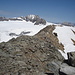 Heimstock-Gipfel, Blickrichtung Nordost: Clariden, im Vordergrund Ausstieg der Auf- und Abstiegsroute.
Ganz hinten der Glärnisch: Es war wirklich ein Prachtstag.