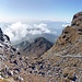 wunderbar angelegte Steige führen hinauf auf 4500 m