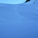 Seilschaften im Aufstieg am östlichen Lysgletscher von der Gnifetti Hütte aus gesehen