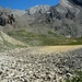 Lago Superiore della Roure m. 2758 completamente prosciugato