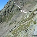 Im Abstieg: Blick zurück zum Haidenspitz-Gipfelhang