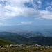 View from the summit towards Skader Lake and "Titograd" (Podgorica) in Montenegro.
