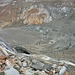 Das Ende des Gurgler Ferners; das Gletschertor wird von einem Firndeckel verdeckt.