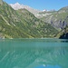 Lago Alpe dei Cavalli. Sullo sfondo Pizzo Andolla e Weissmies