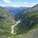 Dal Passo Andolla super panorama sulla Zwischbergental e in lontananza sulle cime della Val Divedro e del Devero 