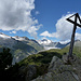Das schiefe Gipfelkreuz vom Riederhorn