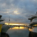 Verheissungsvoller Start in den Tag: Sonnenaufgang am Konstanzer Hafen