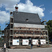 Restaurierung im Kloster Lorsch (Königshalle/Torhalle)