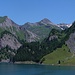 Lago Luzzone con Cap. Motterascio sullo sfondo
