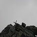 Rückblick zum Gipfel des Lagginhorn