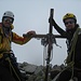 Die Alpdendudes auf dem Gipfel des Lagginhorn 4010m