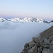 Nebelmeer über der Almagellerhütte (Foto ZVG Anna)