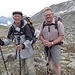 Zwei wackere Wandersleute auf dem Weg ins Piemont: Koni und Georges: Ich wünsche Euch gutes Gelingen!
