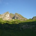 Höfats Ostgipfel, 2.Gipfel, Kleine Höfats und Seilhenker von der Käseralpe