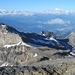 Schwarzhorn – Grand Combin und Mont Blanc, vorne der Trubelstock