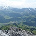 Aussicht vom Rigidalstock nach Engelberg