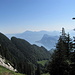 erster Ausblick auf Rigi und Bürgenstock