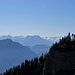 Blick über das Stanserhorn in die Ferne
